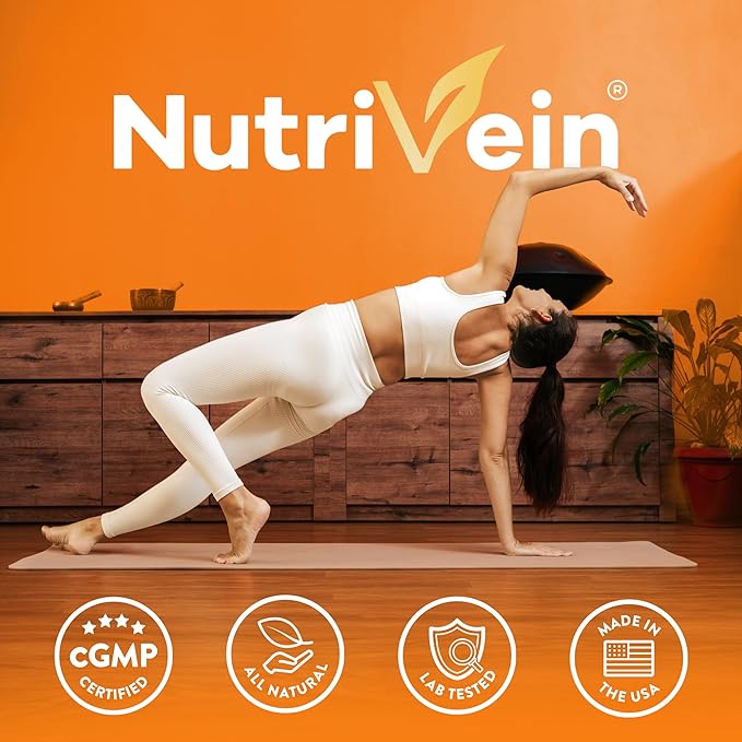 Nutrivein Premium Liposomal Vitamin C Supplement 1650mg - 180 Caps: High-Absorption Vitamin C Capsules for Whole-Body & Overall Well-Being