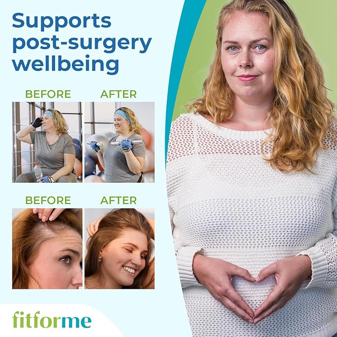 FitForMe Bariatric Multivitamin with Iron, Tailored for Gastric Bypass Surgery – One-a-Day Capsule, 30-Day Supply, Easy-to-Swallow WLS Forte Capsule, Scientifically Formulated – for Men & Women