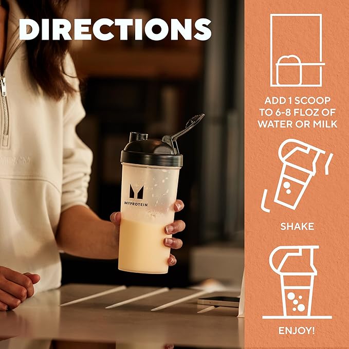 Myprotein Impact Whey Protein Isolate, 2.2 Lbs (40 Servings) Vanilla Ice Cream, 22g Protein, 3.5g Glutamine & 4.5g BCAA Per Serving, Protein Shake for Muscle Strength & Recovery