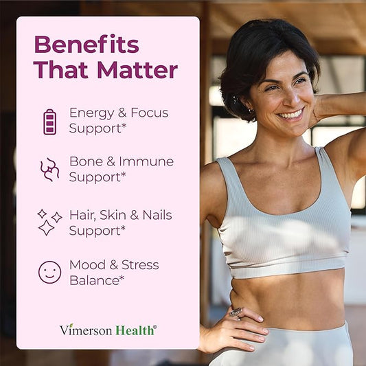 Multivitamin for Women – Essential Womens Multivitamins & Multiminerals 60 Liquid Capsules with Vitamin B12, A, D, C, Zinc, Magnesium & More for Total Wellness – 29 Key Nutrients & Vitamins for Women