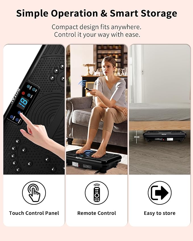Shake Plate Vibration New Black