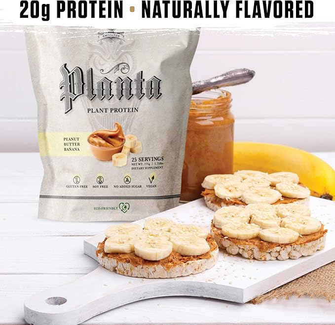 Ambrosia Planta - Premium Plant-Based Protein (Peanut Butter Banana)