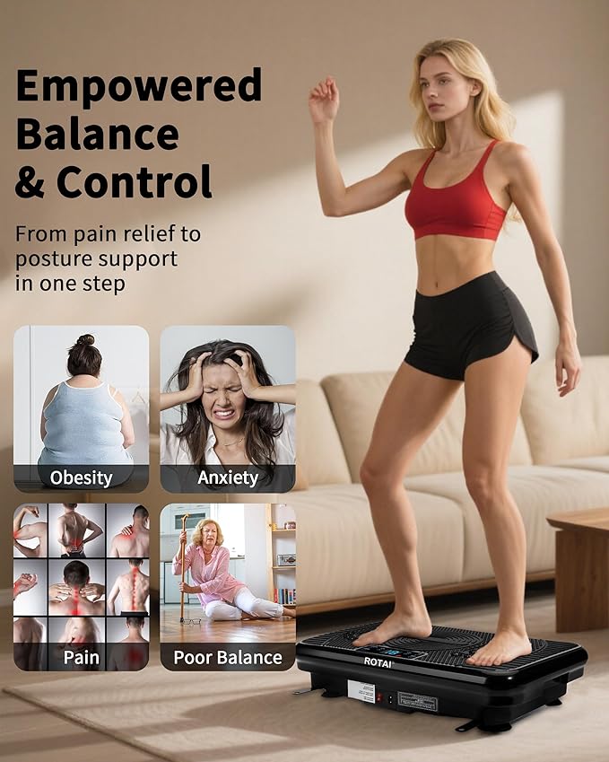 Shake Plate Vibration New Black
