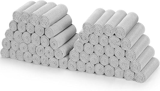 Biange Cooling Towels (40"x 12", Pack of 60), 10 Gray+10Light Blue+10 Dark Blue+10 Green+10 Purple+10 Red,OR 60 Gray