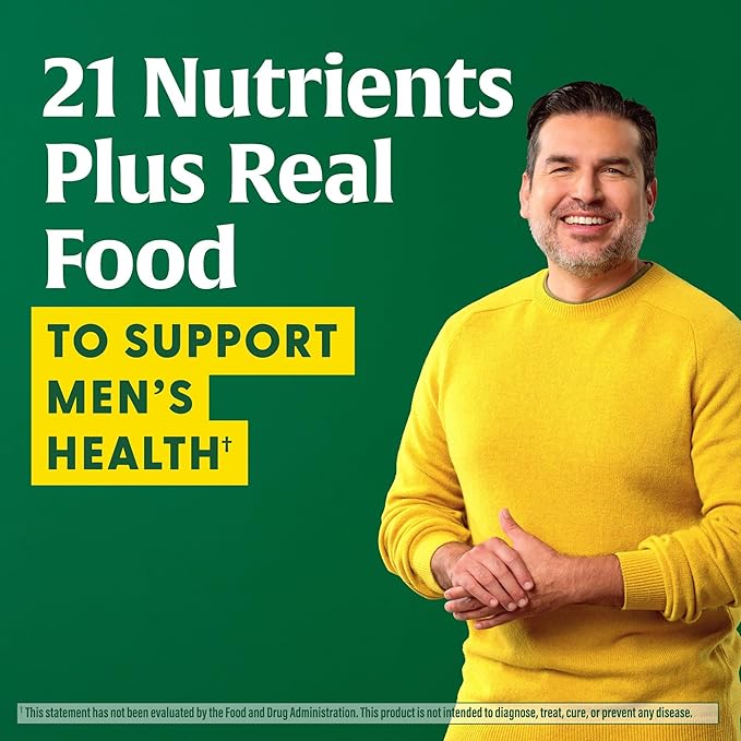 MegaFood One Daily Mens Multivitamins - Multivitamin for Men - Vitamin C, Vitamin D3 & Vitamin B12 - Muscle, Energy Metabolism & Immune Support - Vegetarian, Gluten Free - 30 Tablets, 30 Servings
