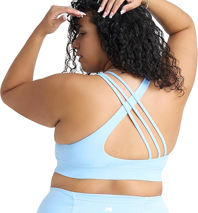 POPSUGAR 2 Piece Workout Sets for women, High Waist Leggings and Sports Bra Yoga Set Matching Gym Pilates Running Work Outfit