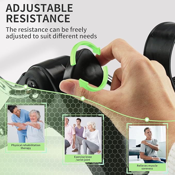 Under Desk Bike Pedal Exerciser Folding Arm Bike with LCD Display Adjustable Resistance Foldable Mini Exercise Bike Machine for Office Home with Suction Cups Anti-Slip