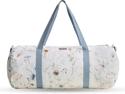 Maison d' Hermine Yoga Mat bag, Cylindrical bag for Woman&Men, yoga mat Bag &Adjustable shoulder straps Yoga Mat Carrier Bag with Drawstring Water Bottle Pocket and zipper pocket