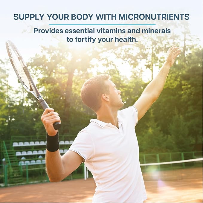 REVIVE MD Daily Green Powder Superfood (Fresh Berry) - Supergreens Powder to Support Energy Levels - Green Juice That Improves Fiber Intake - Vegetable Supports Digestion and Gut Health