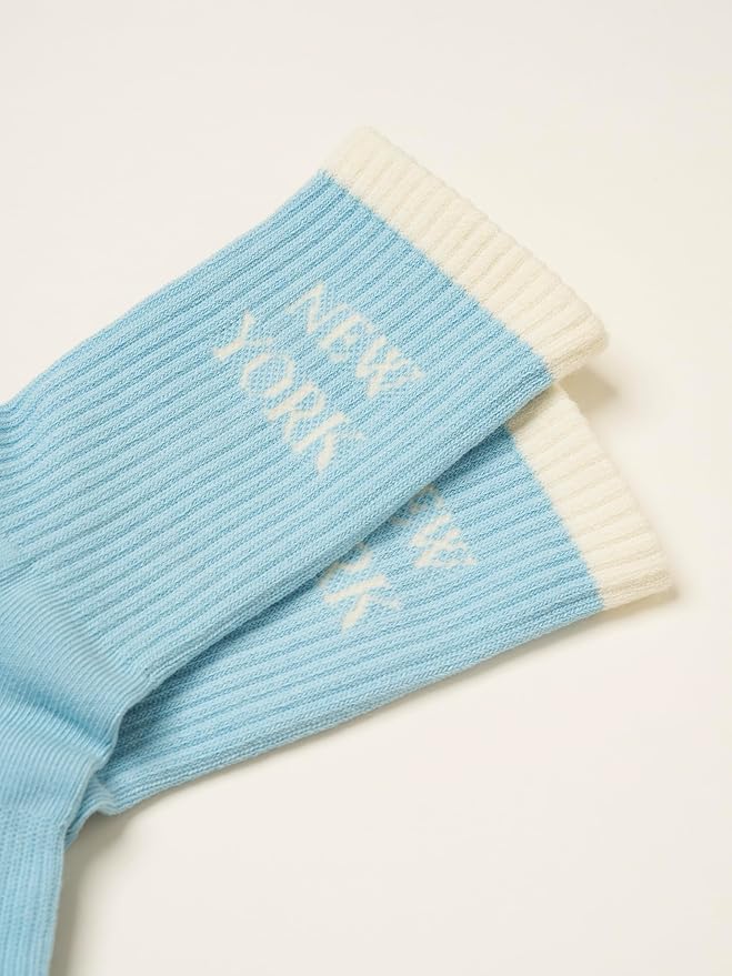 Shapes Studio Crew Half Calf Grip Socks, Cutest Fruits Pilates Socks, Ruffle socks, Non-Slip, Barre Yoga Fitness