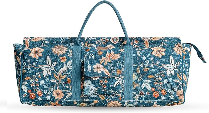 Maison d' Hermine Yoga Mat bag, Cylindrical bag for Woman&Men, yoga mat Bag &Adjustable shoulder straps Yoga Mat Carrier Bag with Drawstring Water Bottle Pocket and zipper pocket