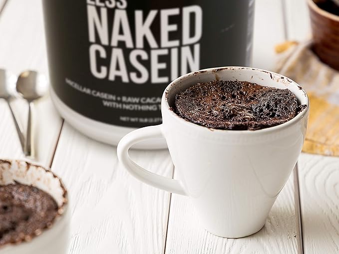 NAKED Casein - 1Lb Micellar Casein Protein - Bulk, Zero Carb, GMO-Free, Gluten Free, Soy Free, Preservative Free - Stimulate Muscle Growth - Enhance Recovery - 15 Servings