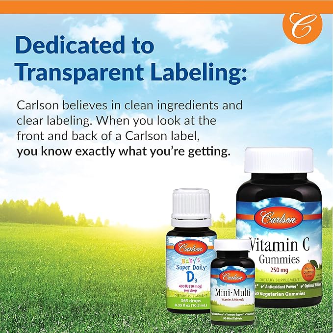 Carlson - Tocotrienols, 40 mg, with Natural-Source Vitamin E, Gamma, Alpha, Delta, Beta, Sustainably Sourced, 90 Softgels