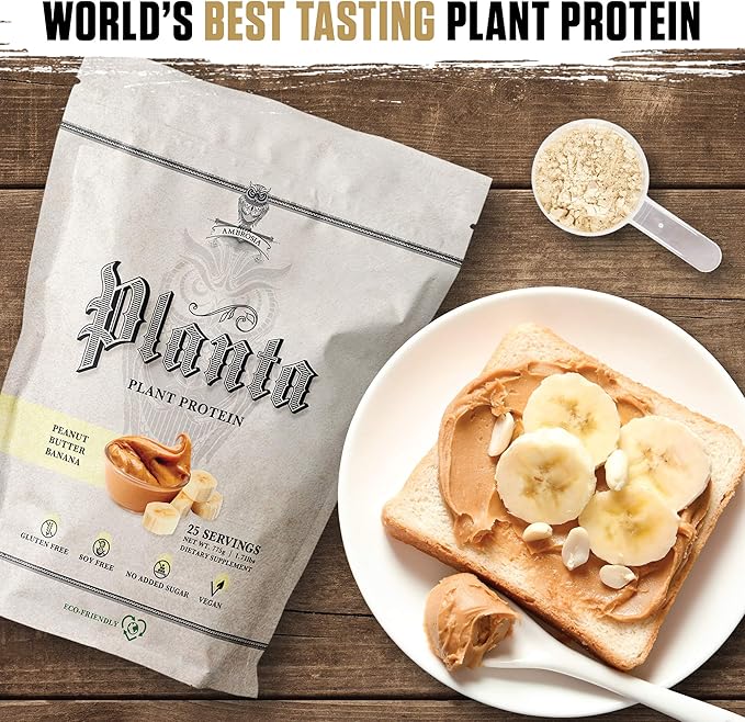 Ambrosia Planta - Premium Plant-Based Protein (Peanut Butter Banana)
